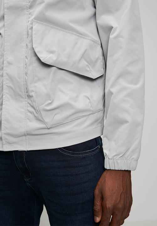 Ndumiso Pjc Rip Stop Jacket - Light Grey