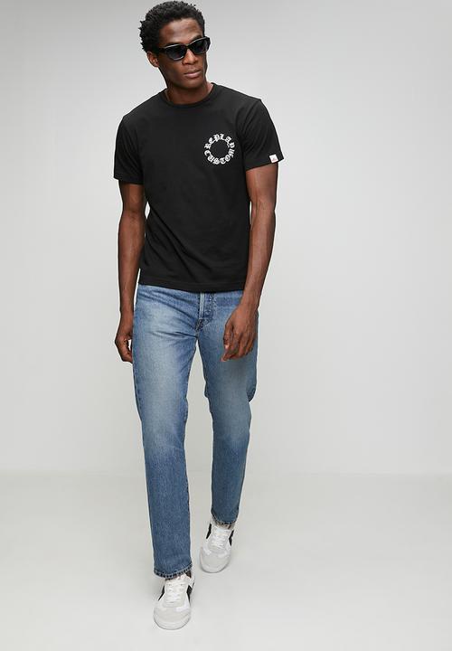 Replay - Basic Jersey Crew Neck T-shirt - Black