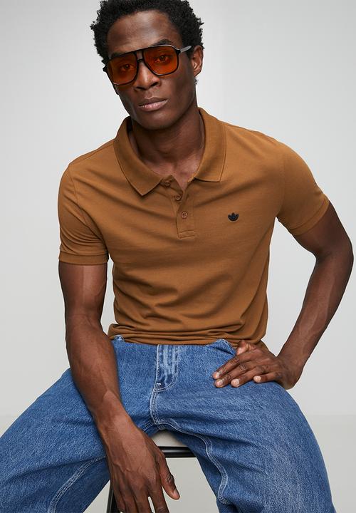 adidas Originals - Essential Polo Sf - Dusky Bronze