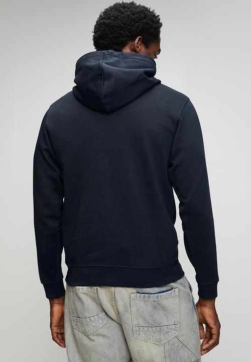 Replay - Brushed Fleece Hoodie - Navy 
