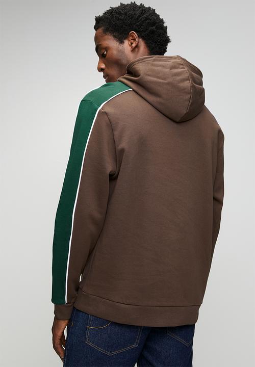 FILA - Colt Hoodie - Chocolate Martini/Greener Pastures