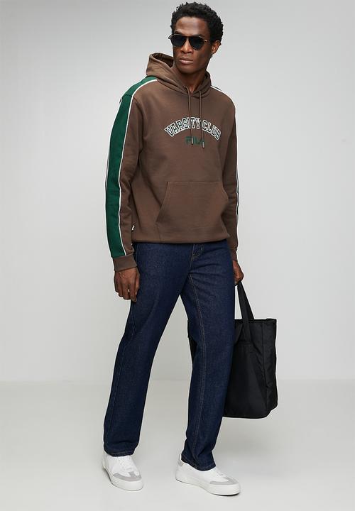 FILA - Colt Hoodie - Chocolate Martini/Greener Pastures