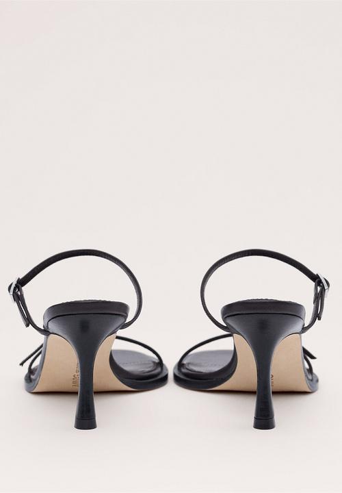 MANGO - Top heel - dark brown