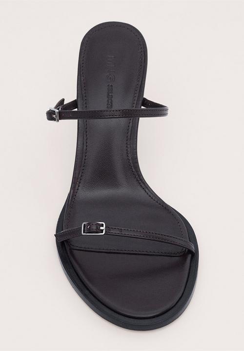 MANGO - Top heel - dark brown