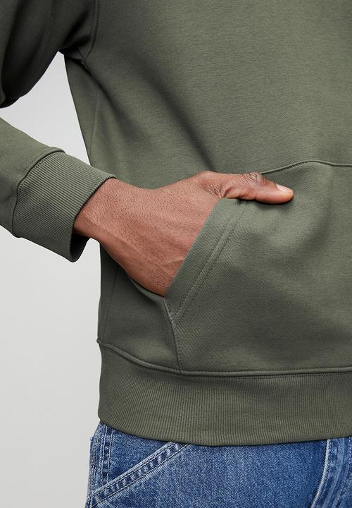 Replay - Brushed Fleece Hoodie - Green 