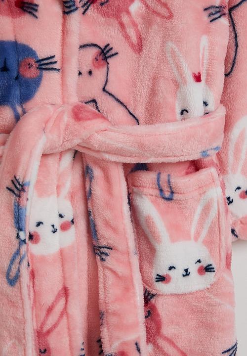 Pop Candy - Bunny aop gown - pink