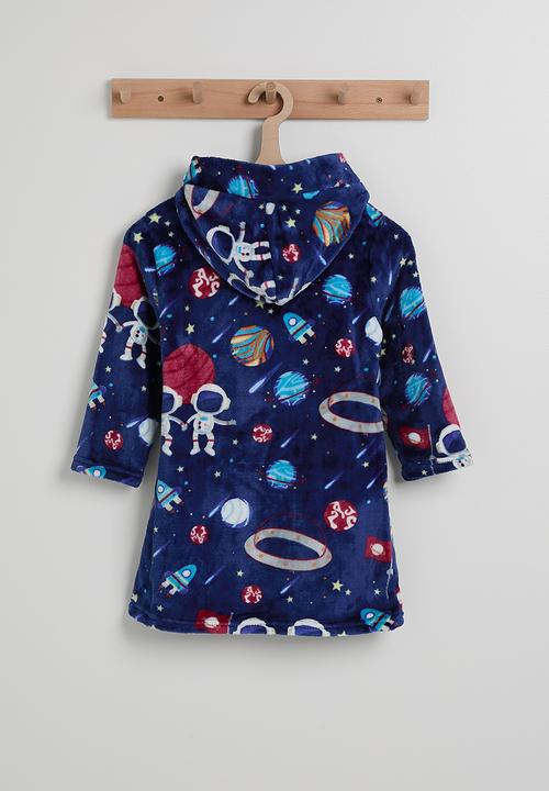 Pop Candy - Plush night gown - navy/space multi