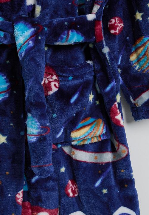 Pop Candy - Plush night gown - navy/space multi
