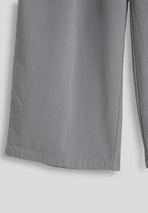 Pop Candy - Gathered co-ord pants - granite