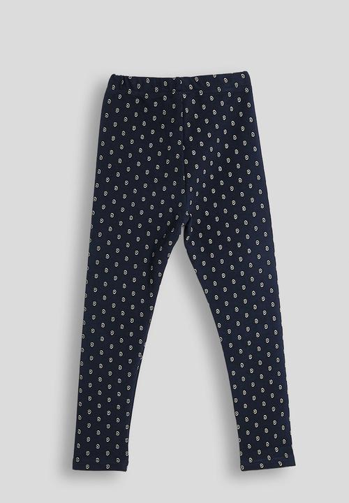 Pop Candy - Aop leggings - dark navy