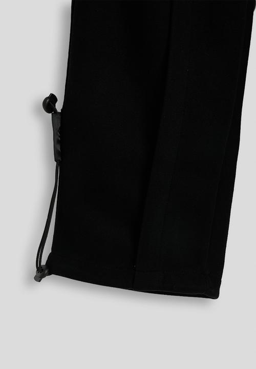 Pop Candy - Drawstring hem sweatpants - black