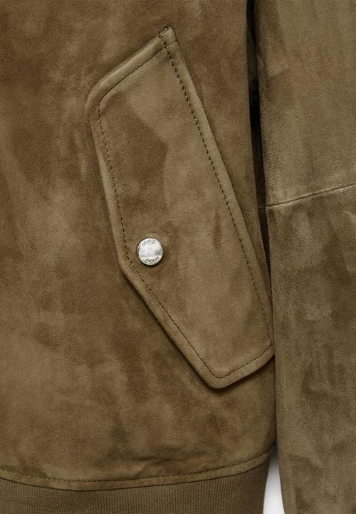 MANGO - Jacket marin - khaki