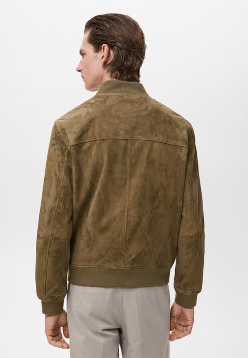 MANGO - Jacket marin - khaki