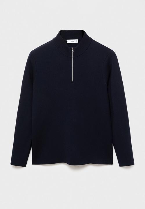 MANGO - Sweater luxusp - midnight navy