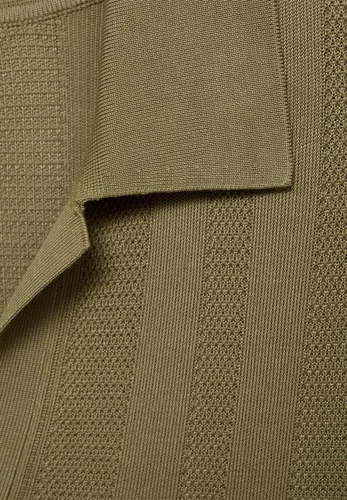 MANGO - Poloshirt MANFIO - Khaki