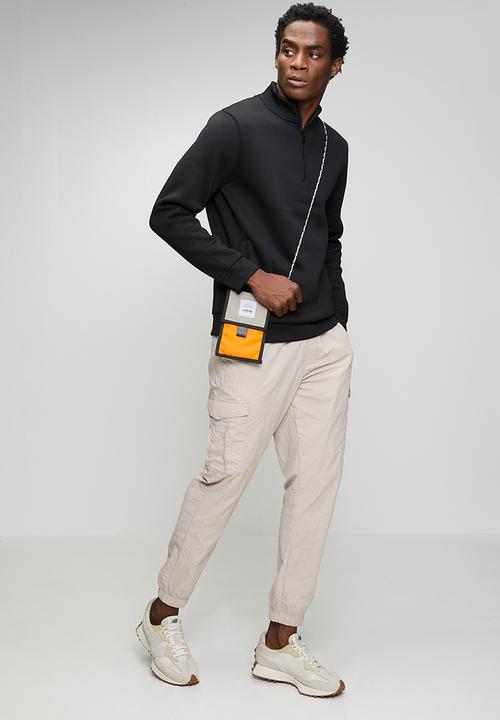 Brave Soul - Taslan Cargo Cuff Pant - Stone