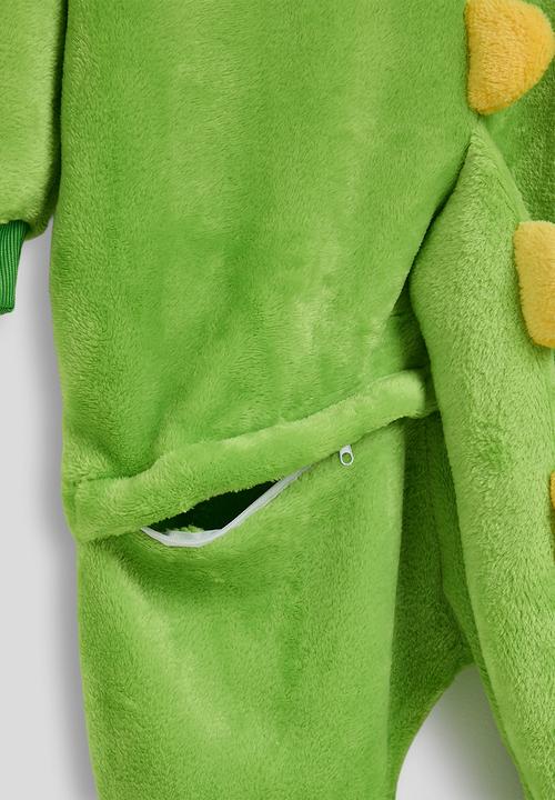 Pop Candy - Dino onesie - apple green/yellow