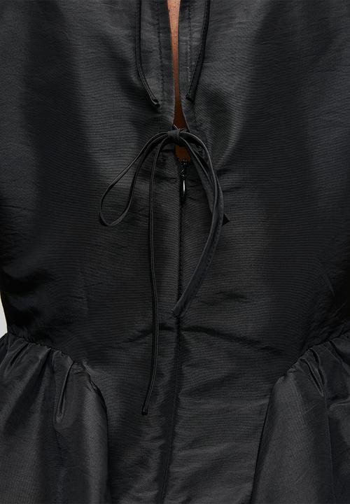 New Look - Ex text seam detail mini - black