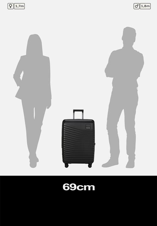 Samsonite - Intuo Medium Spinner Expandable 69cm - Black