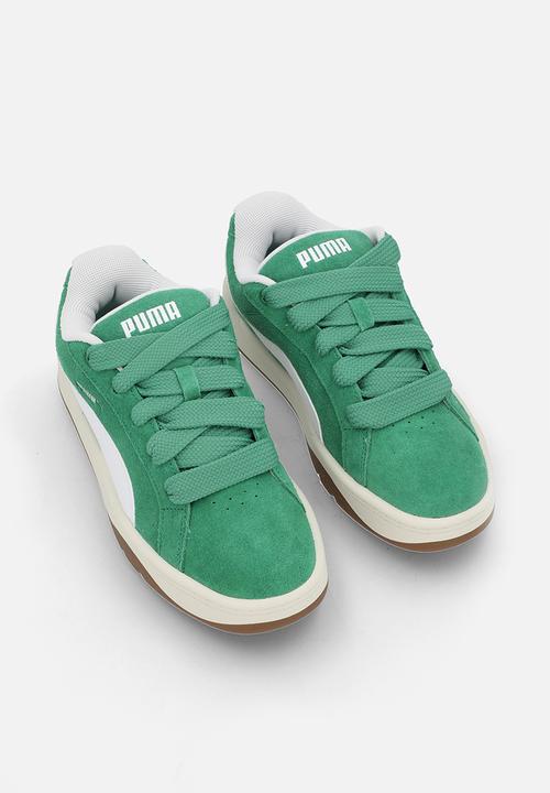 PUMA - Park Lifestyle Easy Sd Jr - Archive Green-Puma White
