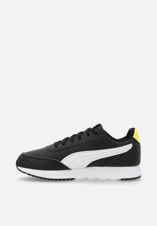 PUMA - Puma R78 Lightwind Sl Jr - Puma Black-Puma White-Lemon Meringue