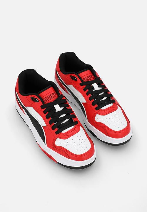 PUMA - Rbd Break Low Jr - For All Time Red-Puma Black-Puma White