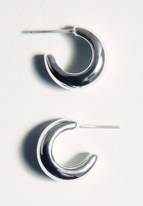 MANGO - Utah Earrings - Silver