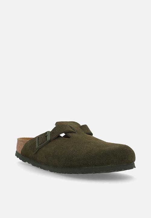 Birkenstock - Boston BS narrow  suede - thyme