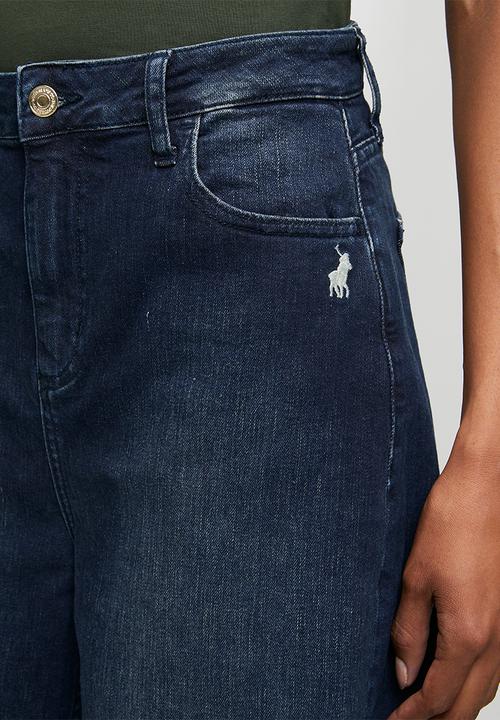 POLO - Wmn Joey Barrel Leg Jean - Dark Wash