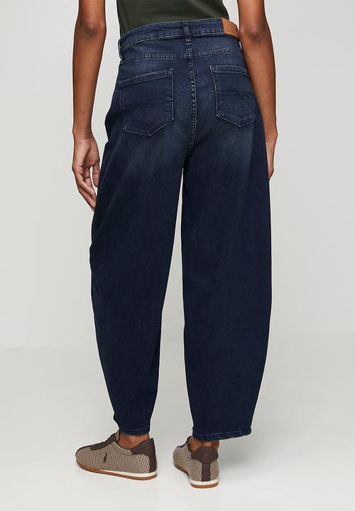 POLO - Wmn Joey Barrel Leg Jean - Dark Wash