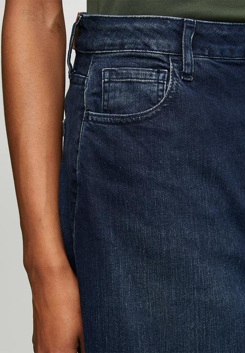 POLO - Wmn Joey Barrel Leg Jean - Dark Wash
