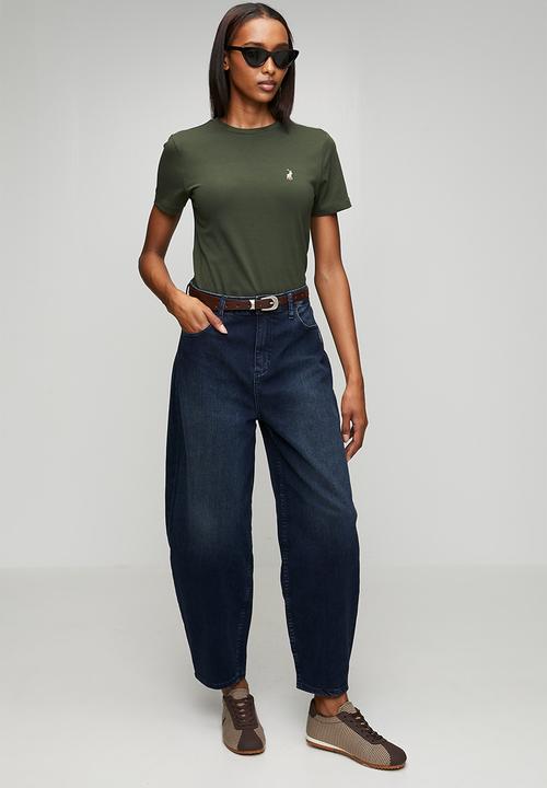 POLO - Wmn Joey Barrel Leg Jean - Dark Wash
