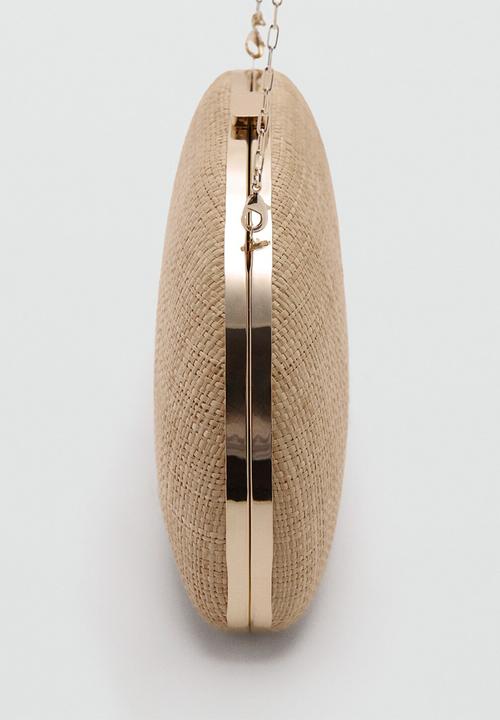 MANGO - Mohir Handbag - Light Beige