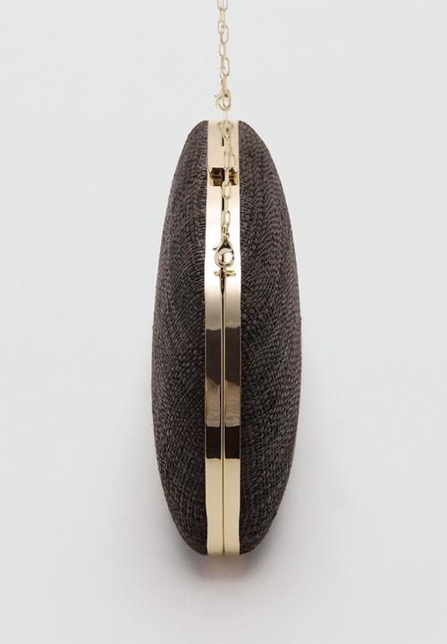 MANGO - Mohir Handbag - Dark Brown