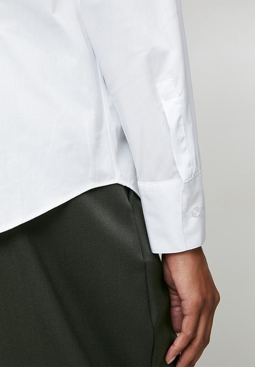 POLO - Wmn Jamie Ls Shirt - White