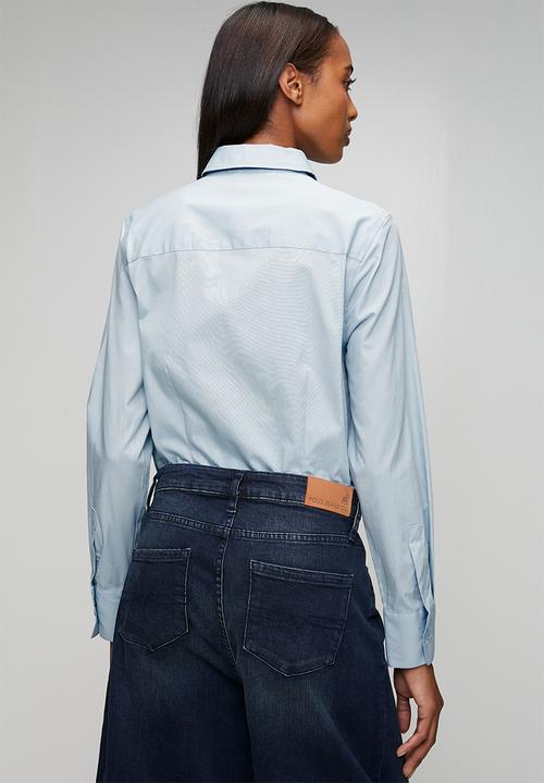 POLO - Wmn Jamie Ls Shirt - Sky Blue