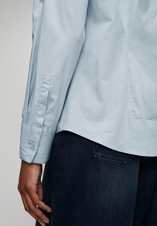 POLO - Wmn Jamie Ls Shirt - Sky Blue