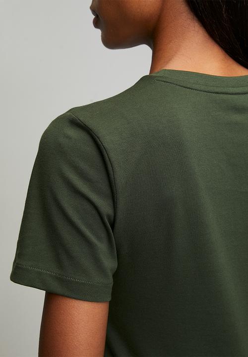 POLO - Wmn Allie Ss T-Shirt - Olive