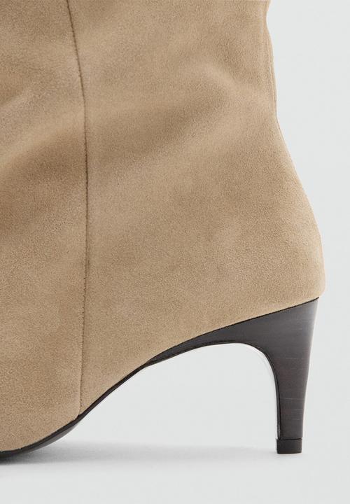 MANGO - Ulises ankleboot mid calf - light/pastel brown