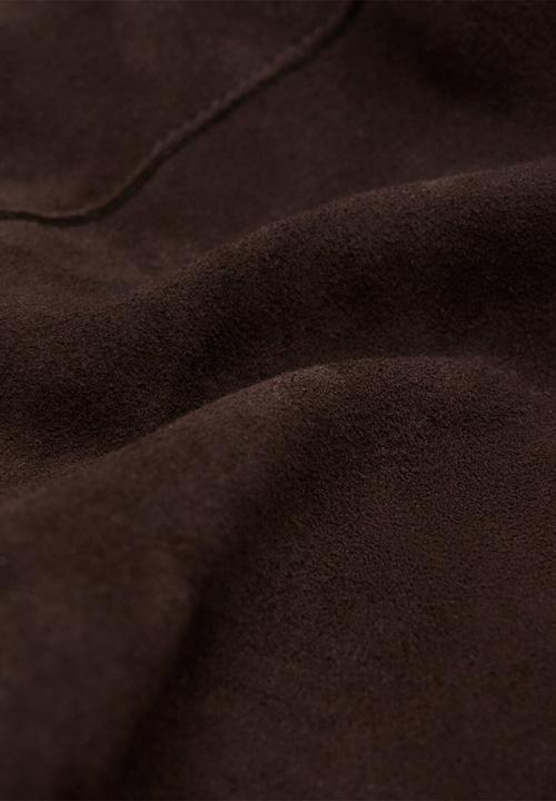 MANGO - Piramide shoulder bag - dark brown