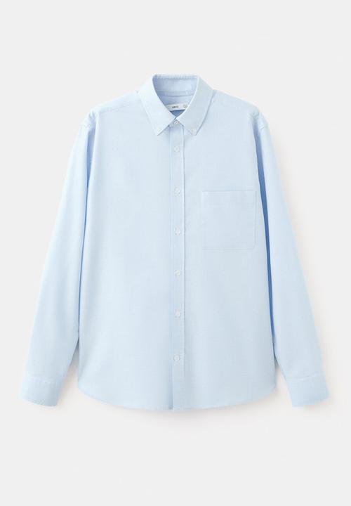 MANGO - Shirt Oxli - Sky-Blue