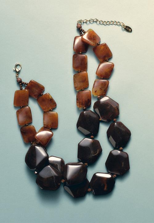 MANGO - Mirta Necklace - Brown