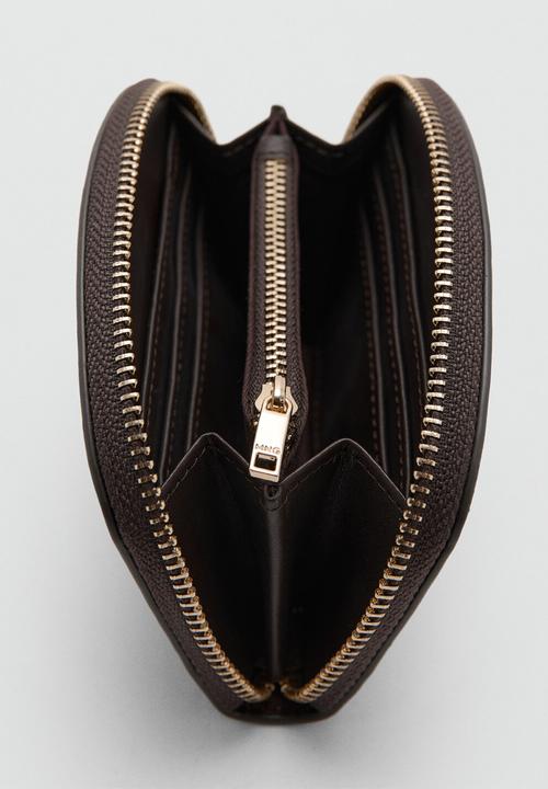 MANGO - Bilmacho Wallet - Dark Brown