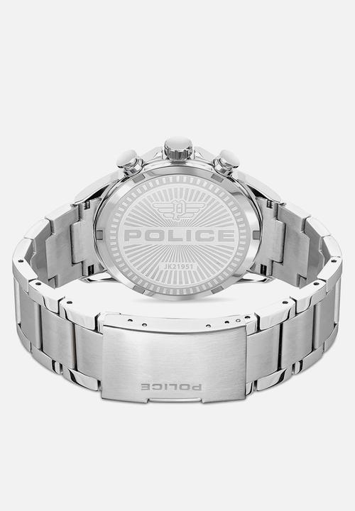 Police - Steel Case Blue Dial Steel Bracelete Starp - Blue/Silver