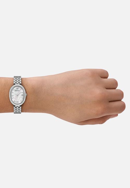 Armani - Stainless Steel Dress  Ar11706 Watch - Silver