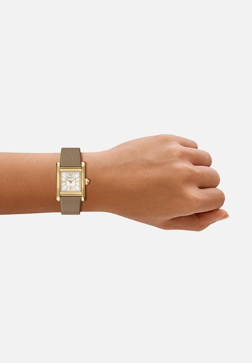 Armani - Pro-Planet Leather  Ar11765 Watch - Brown