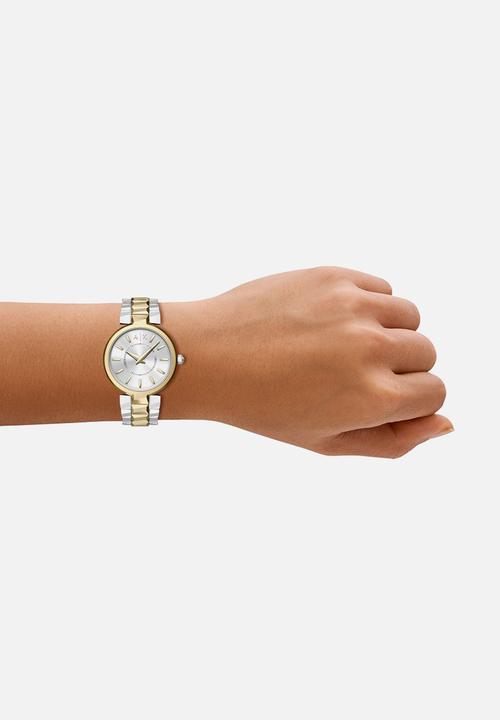 Armani Exchange - 2-Tone Stainless Steel Watch  Ax4406 Watch - Silver/Gold