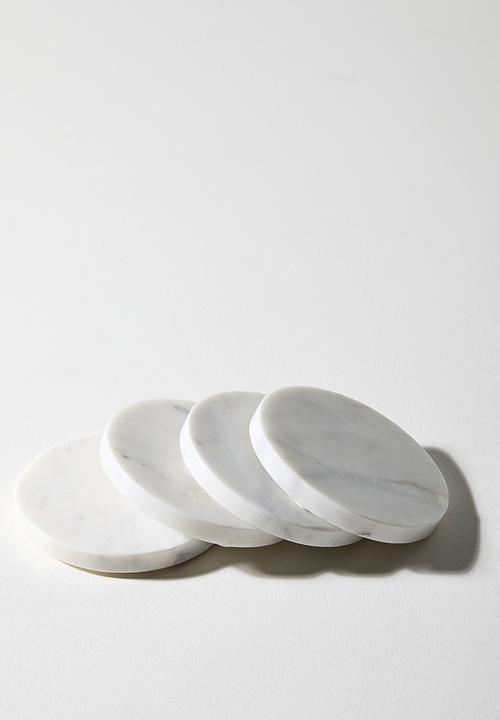 Sixth Floor - Coaster set of 4 Bianco