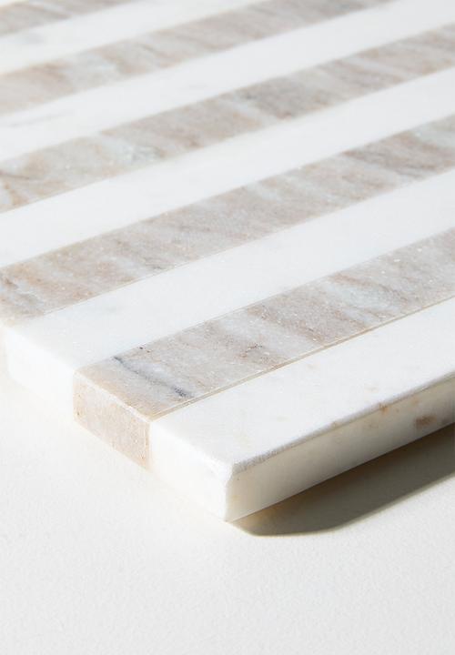 Sixth Floor - Lineo Serving Board - Grey & White
