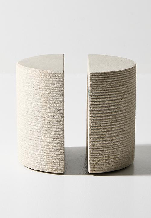 Sixth Floor - Sandstone Bookends - Natural